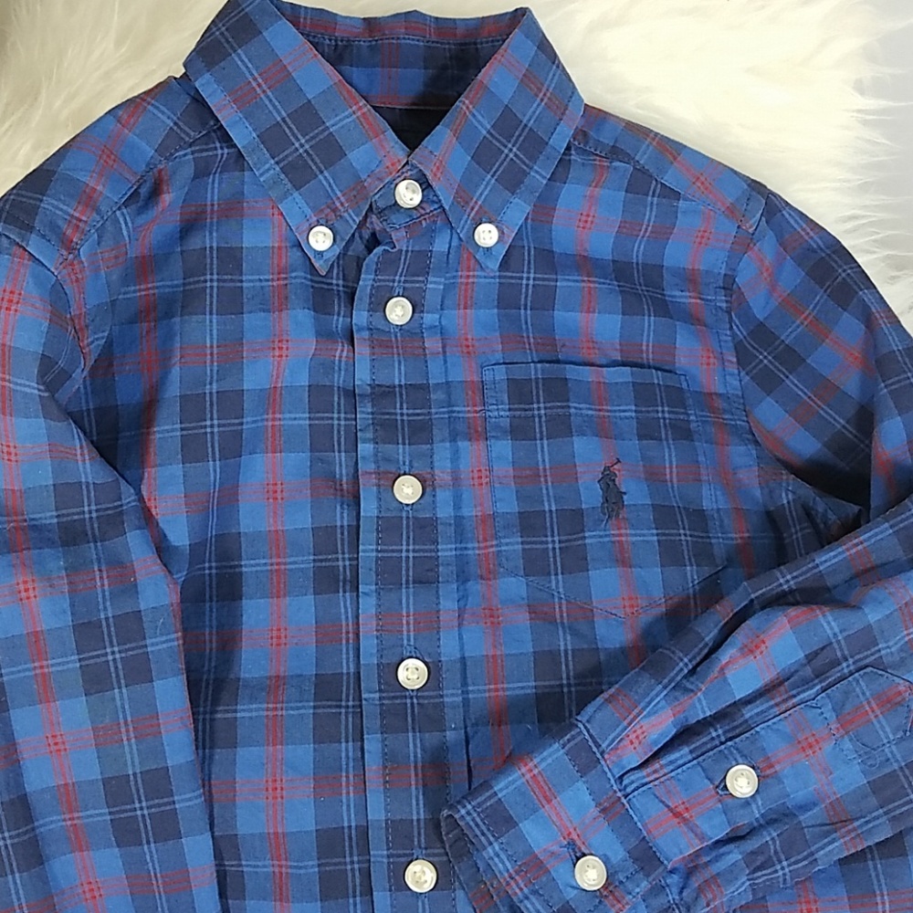 Ralph Lauren boys button shirt size 4